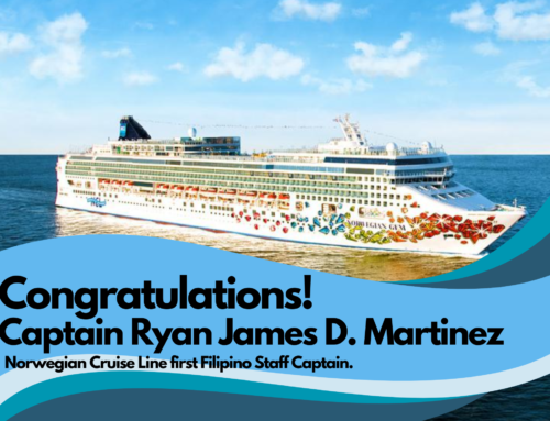 Norwegian Cruise Line has its first Filipino Staff Captain!